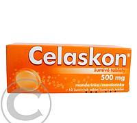 CELASKON 500 MG MANDARINKA 10X500MG Šumivé tablety, CELASKON, 500, MG, MANDARINKA, 10X500MG, Šumivé, tablety