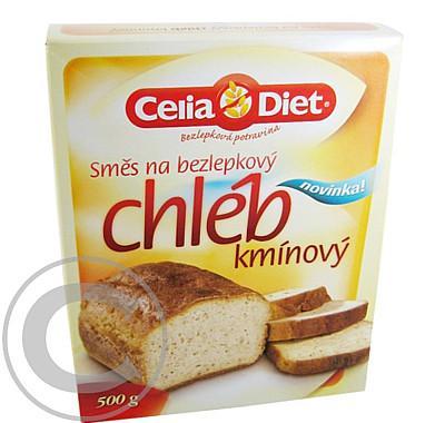 Celia Diet Směs na bezlepkový chléb kmínový 500g, Celia, Diet, Směs, bezlepkový, chléb, kmínový, 500g