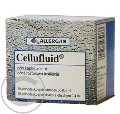 CELLUFLUID  30X0,4ML/2MG Oční kapky, roztok, CELLUFLUID, 30X0,4ML/2MG, Oční, kapky, roztok