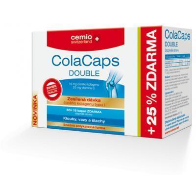 Cemio ColaCaps double s vitamínem C 60   15 kapslí zdarma