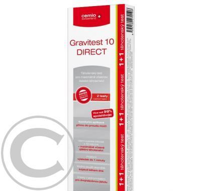 Cemio Gravitest DIRECT 10 mlU/ml 1 1 test ČR/SK  : VÝPRODEJ exp. 2015-10-31, Cemio, Gravitest, DIRECT, 10, mlU/ml, 1, 1, test, ČR/SK, :, VÝPRODEJ, exp., 2015-10-31