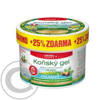 Cemio Koňský gel chladivý 400   100 ml ZDARMA