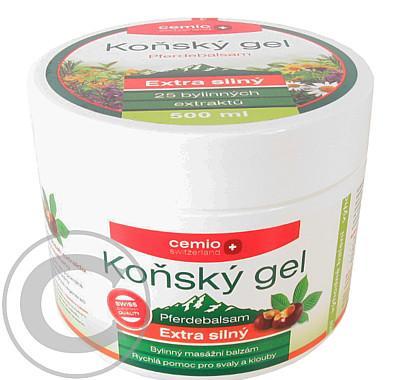 CEMIO Koňský gel extra silný 250   250 ml ZDARMA, CEMIO, Koňský, gel, extra, silný, 250, , 250, ml, ZDARMA