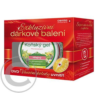 CEMIO Koňský gel HŘEJIVÝ 250 250ml   DVD Vánoční koledy ZDARMA