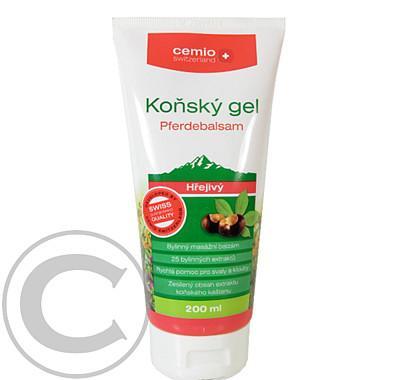 CEMIO Koňský gel hřejivý tuba 200 ml, CEMIO, Koňský, gel, hřejivý, tuba, 200, ml