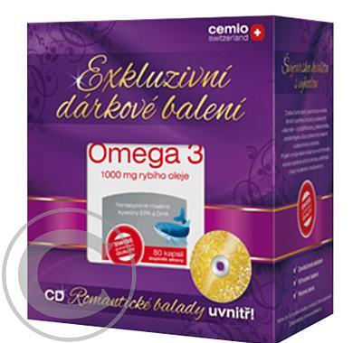 CEMIO Omega 3 1000mg rybího oleje 60 20cps   CD Romantické balady ZDARMA, CEMIO, Omega, 3, 1000mg, rybího, oleje, 60, 20cps, , CD, Romantické, balady, ZDARMA