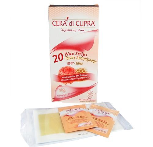 Cera di Cupra Wax Strips Body  20ks, Cera, di, Cupra, Wax, Strips, Body, 20ks