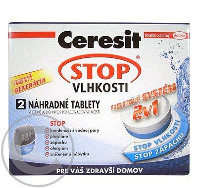 Ceresit stop vlhkosti 2x0.45kg náhradní tablety, Ceresit, stop, vlhkosti, 2x0.45kg, náhradní, tablety