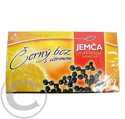 Černý bez s citronem 20x2g n.s JEMČA, Černý, bez, citronem, 20x2g, n.s, JEMČA