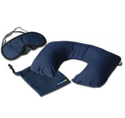 Cestovní set spací maska a krční polštářek TBU-223