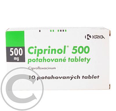 CIPRINOL 500  10X500MG Potahované tablety