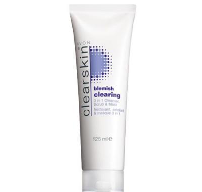 Čisticí gel, peeling a maska 3 v 1 Blemish Clearing (Cleanser, Scrub & Mask) 125 ml, Čisticí, gel, peeling, maska, 3, 1, Blemish, Clearing, Cleanser, Scrub, &, Mask, 125, ml