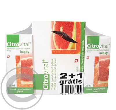 Citrovital 2 1 zdarma (2 x kapky   1 x kapsle)