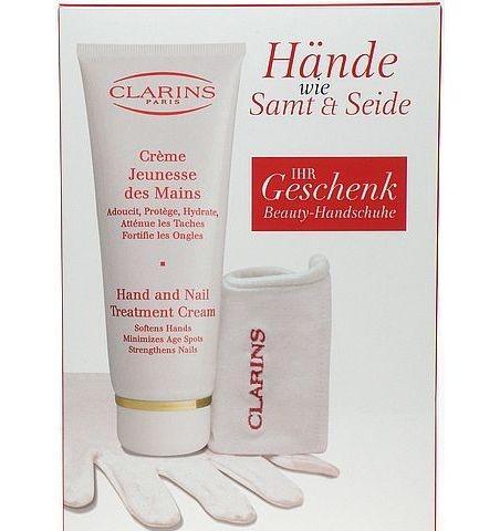 Clarins Hand And Nail Treatment Cream  100ml 100ml Hand And Nail Treatment Cream   rukavice Clarins