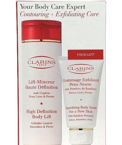 Clarins High Definition Body Contouring Set  275ml 200ml Body Lift   75ml Body Scrub, Clarins, High, Definition, Body, Contouring, Set, 275ml, 200ml, Body, Lift, , 75ml, Body, Scrub