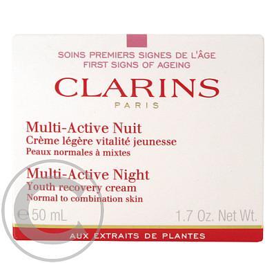 Clarins Multi Active Night Cream Combination Skin  50ml Normální a smíšená pleť