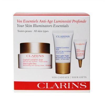 Clarins Vital Light 68ml 50m Vital Light Day Cream   15ml Vital Light Night Cream
