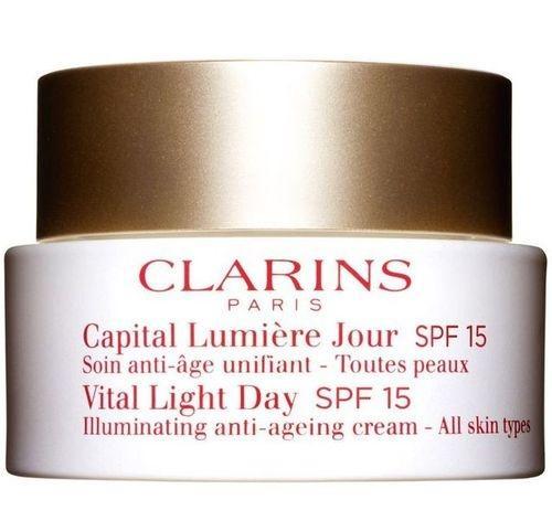 Clarins Vital Light Day Cream SPF15  50ml Všechny typy pleti, Clarins, Vital, Light, Day, Cream, SPF15, 50ml, Všechny, typy, pleti