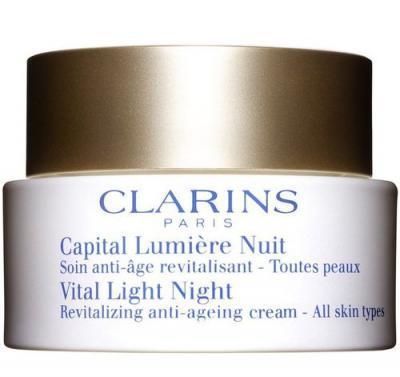 Clarins Vital Light Night Cream  50ml Všechny typy pleti, Clarins, Vital, Light, Night, Cream, 50ml, Všechny, typy, pleti