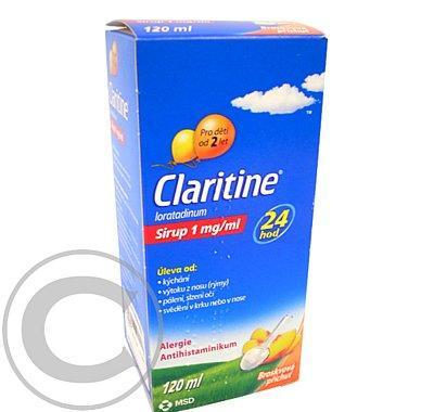 CLARITINE  1X120ML Sirup, CLARITINE, 1X120ML, Sirup