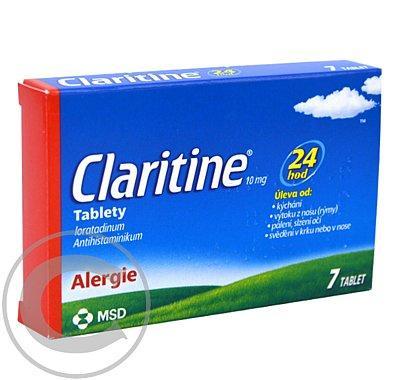 CLARITINE  7X10MG Tablety, CLARITINE, 7X10MG, Tablety