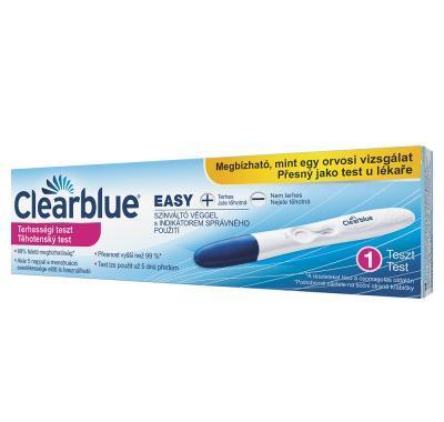 Clearblue EASY těhotenský test 1 kus, Clearblue, EASY, těhotenský, test, 1, kus