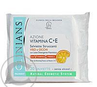 CLINIANS Azione Vitamina C E Salviette 20ks, CLINIANS, Azione, Vitamina, C, E, Salviette, 20ks