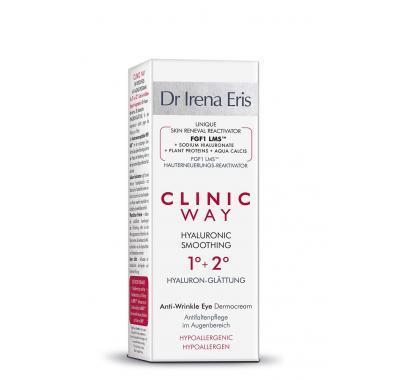 Clinic Way Dermo Krém proti vráskám 1° a 2° oční péče 15 ml