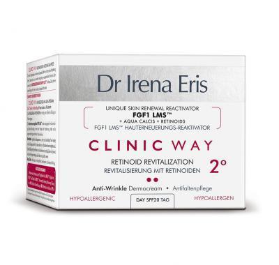 Clinic Way Dermo Krém proti vráskám 2° denní péče SPF 20, Clinic, Way, Dermo, Krém, proti, vráskám, 2°, denní, péče, SPF, 20