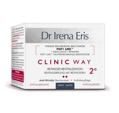 Clinic Way Dermo Krém proti vráskám 2° noční péče 50 ml, Clinic, Way, Dermo, Krém, proti, vráskám, 2°, noční, péče, 50, ml