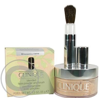 Clinique Blended Face Powder And Brush 03  35g Odstín 03 Transparency