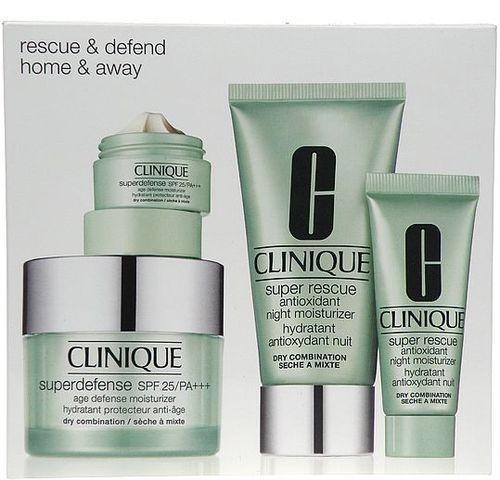 Clinique Superdefense Rescue Set  122ml 50ml   15ml Superdefense SPF25 Dry Combi, Clinique, Superdefense, Rescue, Set, 122ml, 50ml, , 15ml, Superdefense, SPF25, Dry, Combi