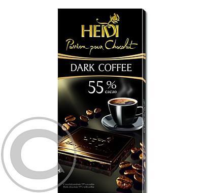 Čokoláda HEIDI Dark Range Dark Coffee 55% 80 g, Čokoláda, HEIDI, Dark, Range, Dark, Coffee, 55%, 80, g