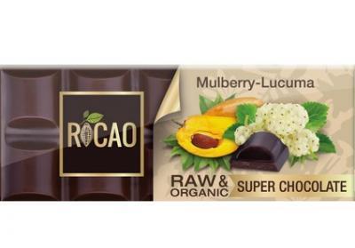Čokoláda Rocao moruše lucuma BIO RAW 38g