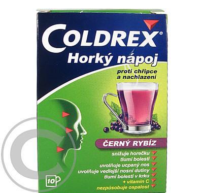 COLDREX HORKÝ NÁPOJ ČERNÝ RYBÍZ  10KS Prášek pro roztok