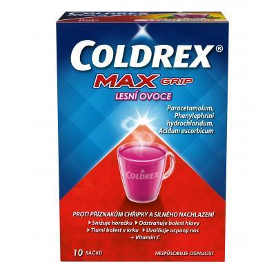 COLDREX MAXGRIP LESNÍ OVOCE  10 Prášek pro roztok