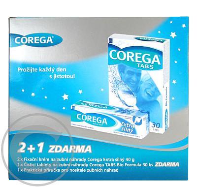 Corega akční balení (Extra silný 2x   Tabs Bio Formula3O), Corega, akční, balení, Extra, silný, 2x, , Tabs, Bio, Formula3O,
