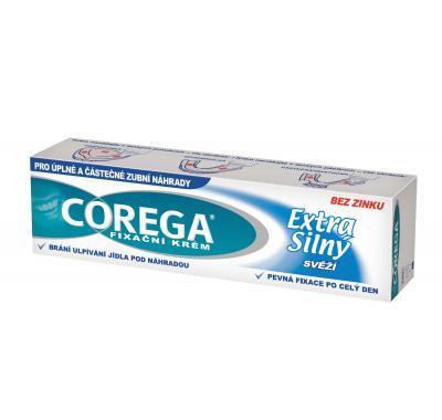 Corega fixační krém Extra silný svěží 40g, Corega, fixační, krém, Extra, silný, svěží, 40g