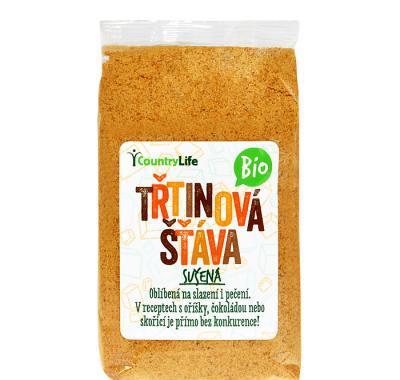 Country Life BIO Třtinová šťáva sušená 250 g, Country, Life, BIO, Třtinová, šťáva, sušená, 250, g