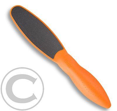Credo Solingen Duosoft pilník na nohy - POP ART, oranžový