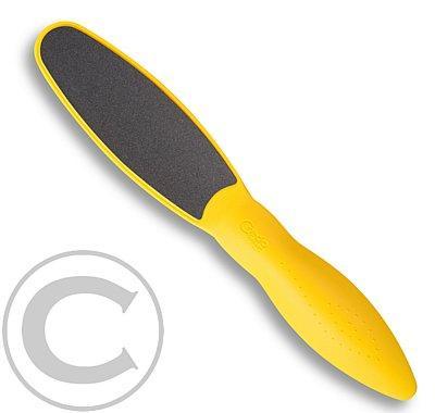Credo Solingen Duosoft pilník na nohy - POP ART, žlutý