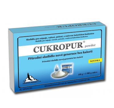 CUKROPUR powder stolní sladidlo 100g, CUKROPUR, powder, stolní, sladidlo, 100g