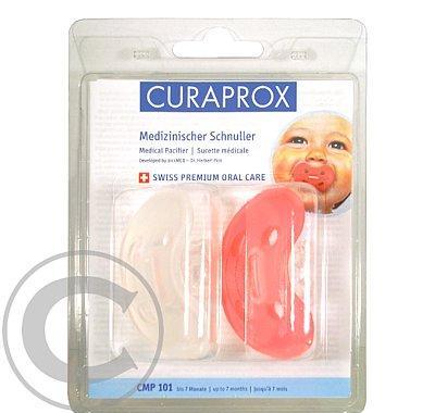 Curaprox CMP101 Dudlík 2ks 1-8 měsíců