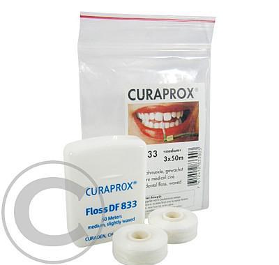 Curaprox DF 833 dentální nit, Curaprox, DF, 833, dentální, nit