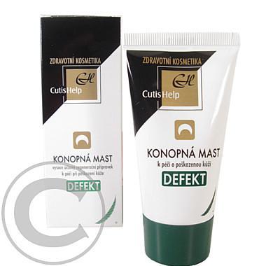 CutisHelp DEFEKT Konopná mast-poškození kůže 50ml, CutisHelp, DEFEKT, Konopná, mast-poškození, kůže, 50ml