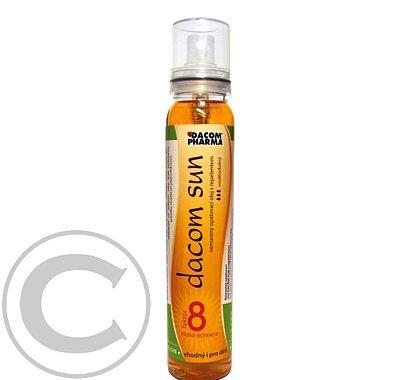 DACOM SUN opalovací olej SPF 8 s repelentem sprej 150ml