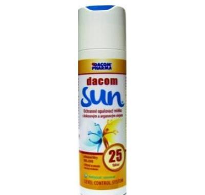 DACOM SUN SPF25 voděodolné opalovací mléko 200ml, DACOM, SUN, SPF25, voděodolné, opalovací, mléko, 200ml