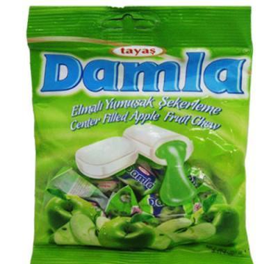 DAMLA bonbóny 90g Jablko, DAMLA, bonbóny, 90g, Jablko