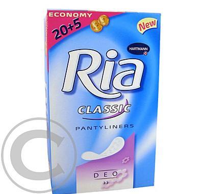 Dámské hygienické vložky Ria Slip Classic Deo 20 ks   5 ks ZDARMA