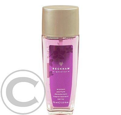 DAVID BECKHAM SIGNATURE WOMEN deo natural sprej 75ml